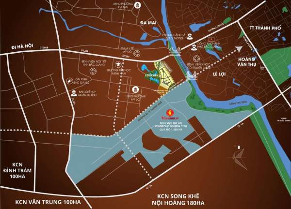 Dự án phân lô đất nền Mỹ Độ Vista City - Thành phố Bắc Giang